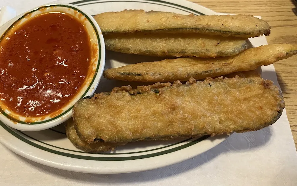 Breaded Provolone with Sauce
