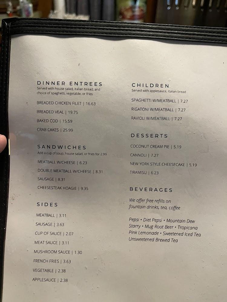 Lena's Cafe Menu image 3
