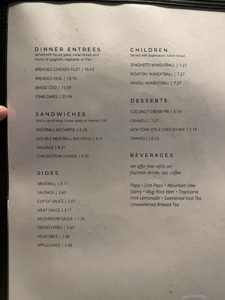 Lena's Cafe Menu image 4